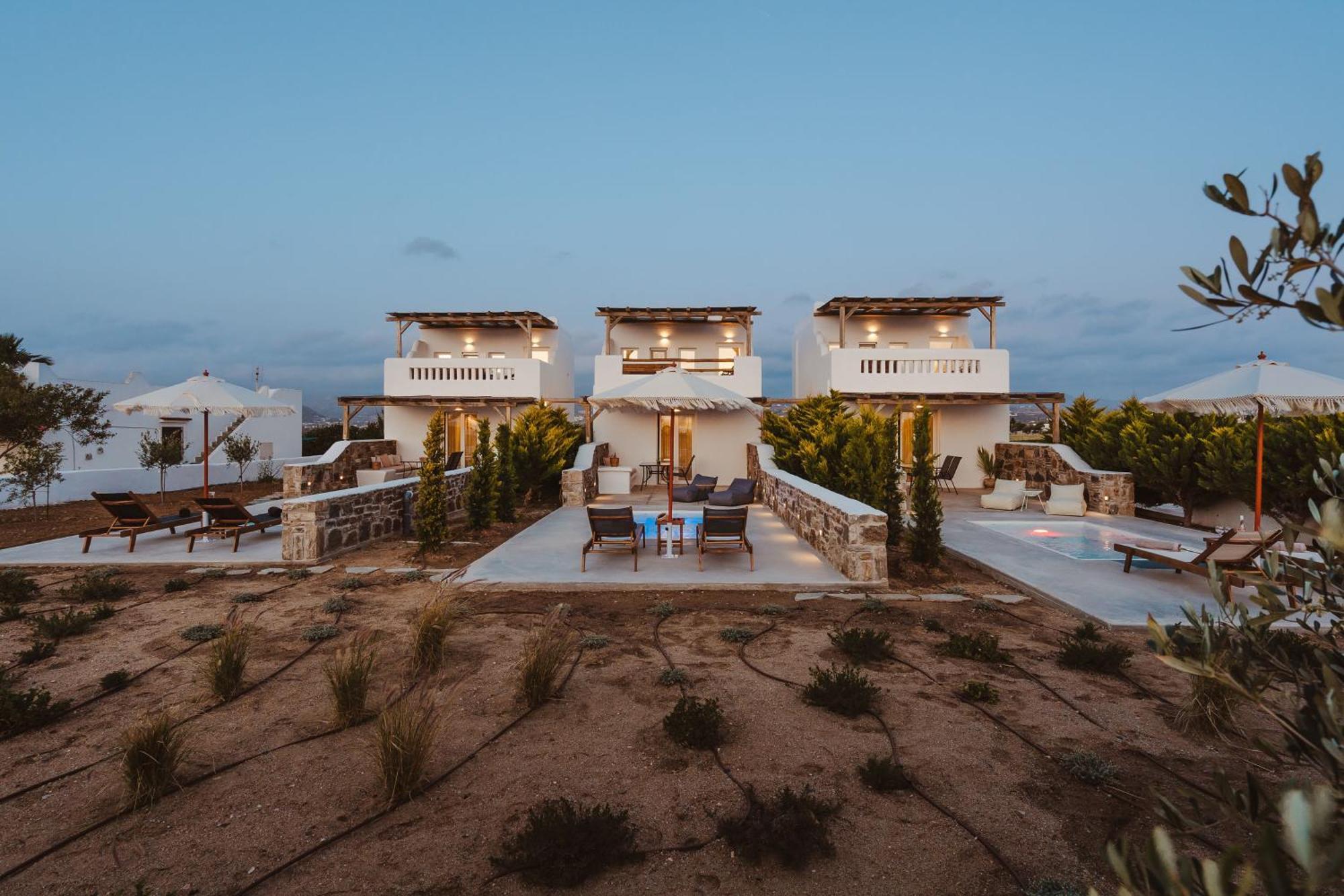 Santo Concept Luxury Villas Айя-Анна Экстерьер фото